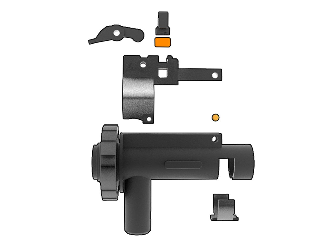 Top-Down-Center (TDC) Bracket Integration Kit for: KWA QRF MOD2 Rotary Chamber