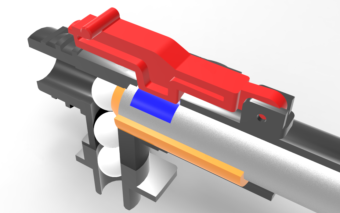 Krytac M4 Hop-up Chamber - Modified R-HOP Arm