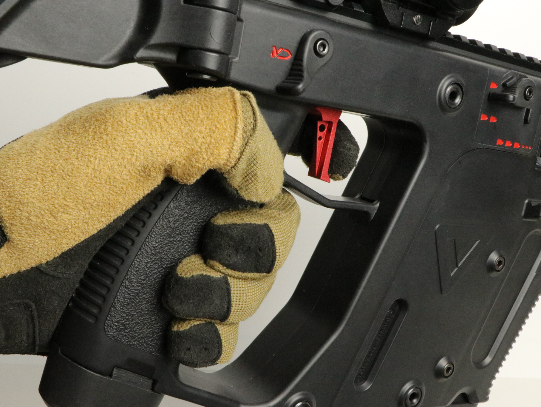 Krytac Kriss Vector - Speed Flat Trigger Blade (Red Crimson)