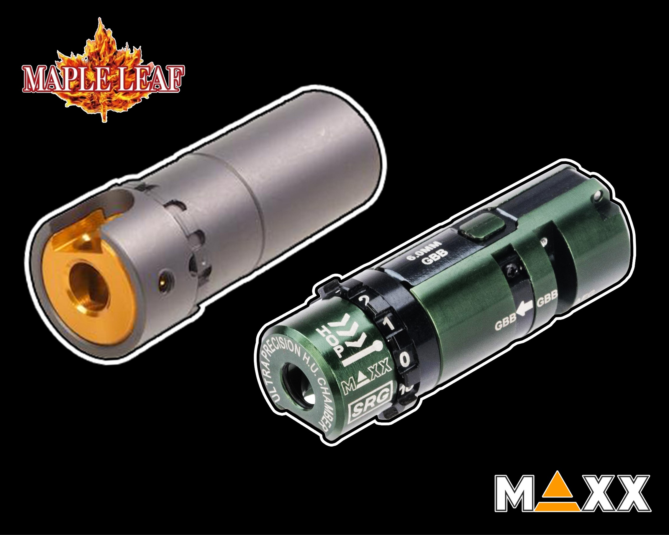 SRS Maxx Model & Maple Leaf