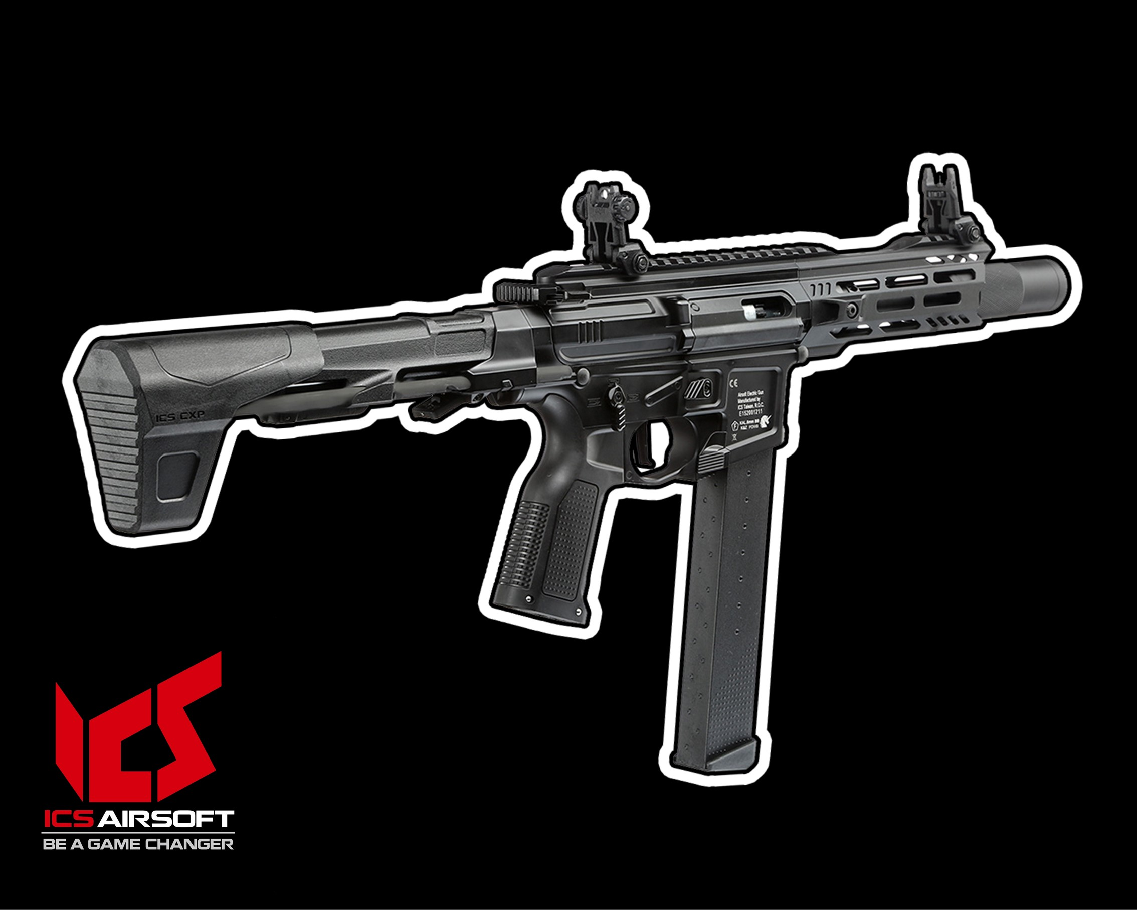 2896】ICS製 CXP-MARS PDW9 AEG Urban Grey SSS.Ⅱ 電動ガン